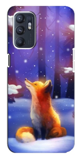 Силиконовый чехол с изображением "Лисичка в лесу" для ZTE Blade A31 Plus