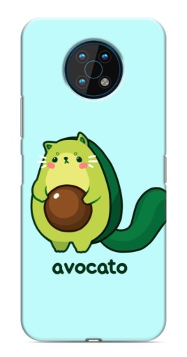 Силиконовый чехол с изображением "Avocato" для Nokia G50