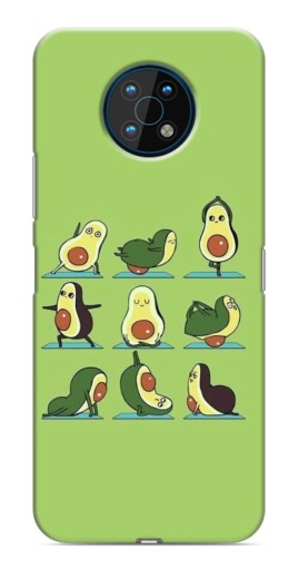 Чехол с печатью "Авокадо Йога" для Nokia G50