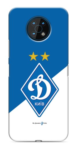 Чехол с печатью "Бело-синий Динамо" для Nokia G50