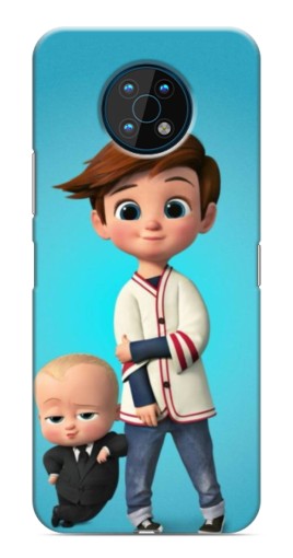 Чехол с картинкой "Boss and Boy" для Nokia G50
