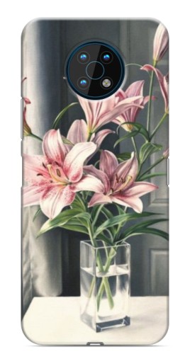 Чехол с принтом "Букет лилии" для Nokia G50