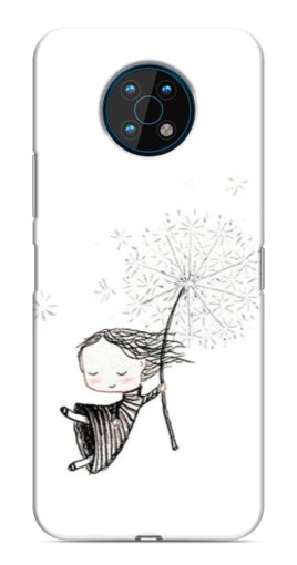 Чехол с принтом "Девочка с одуванчиком" для Nokia G50
