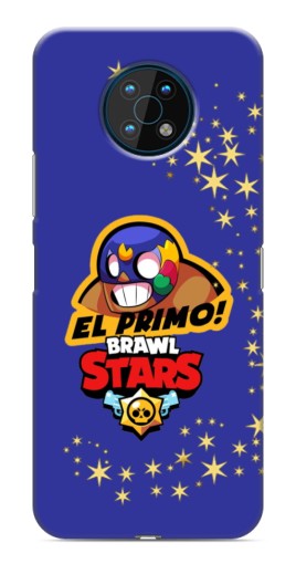 Чехол с картинкой "El Primo в маске" для Nokia G50