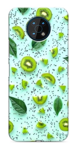 Силиконовый чехол с изображением "Фон киви" для Nokia G50