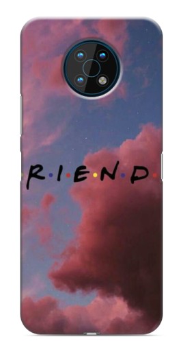 Чехол с печатью "Friends" для Nokia G50