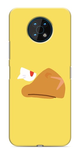 Чехол с картинкой "Gold Crow" для Nokia G50