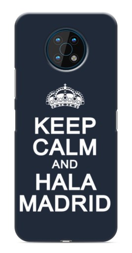 Чехол с печатью "Hala Madrid" для Nokia G50