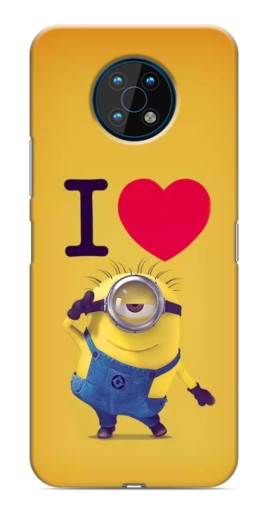Чехол с печатью "I Love Minion" для Nokia G50