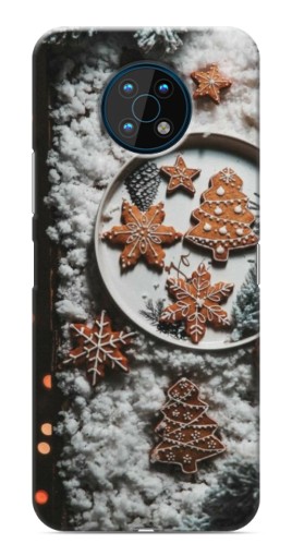 Силиконовый чехол с изображением "Имбирные пряники" для Nokia G50