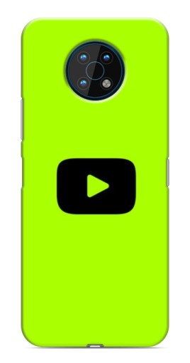 Чехол с принтом "Кнопка Ютуба" для Nokia G50