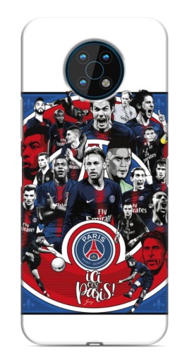 Чехол с картинкой "Команда PSG" для Nokia G50