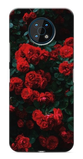 Силиконовый чехол с изображением "Красные розы" для Nokia G50
