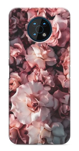 Чехол с картинкой "Куст роз" для Nokia G50