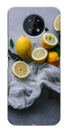 Чехол с картинкой "Лимонное настроение" для Nokia G50