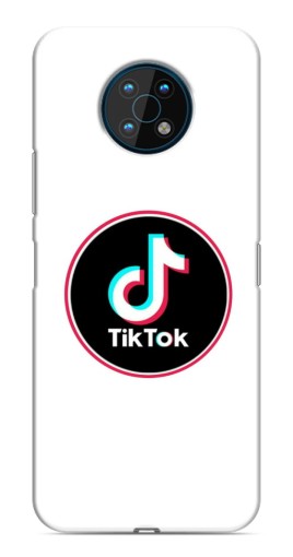Чехол с картинкой "Лого Тик Ток" для Nokia G50