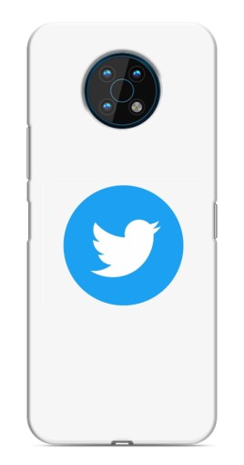 Чехол с печатью "Лого Твиттера" для Nokia G50