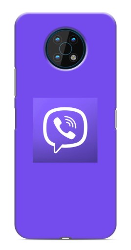 Чехол с принтом "Лого Viber" для Nokia G50