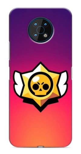 Чехол с картинкой "Логотип Brawl Stars" для Nokia G50