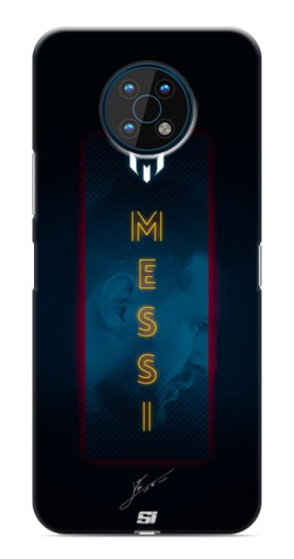 Силиконовый чехол с изображением "Логотип Месси" для Nokia G50