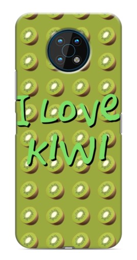 Силиконовый чехол с изображением "Love Kiwi" для Nokia G50