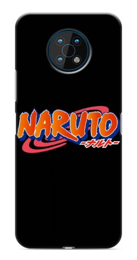 Чехол с картинкой "Надпись Naruto" для Nokia G50