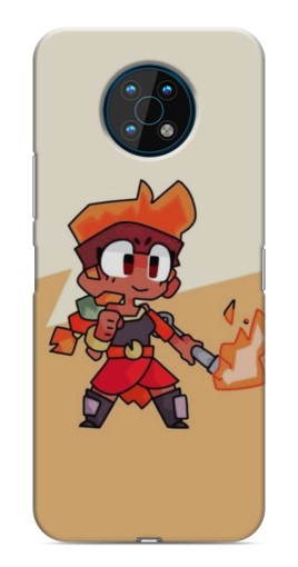 Чехол с картинкой "Нарисованная Amber" для Nokia G50