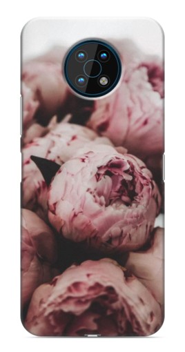 Чехол с печатью "Нежные пионы" для Nokia G50