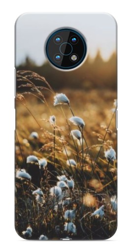 Силиконовый чехол с изображением "Нежные полевые цветы" для Nokia G50