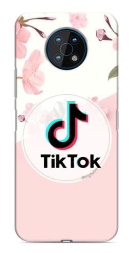 Чехол с картинкой "Нежный принт" для Nokia G50
