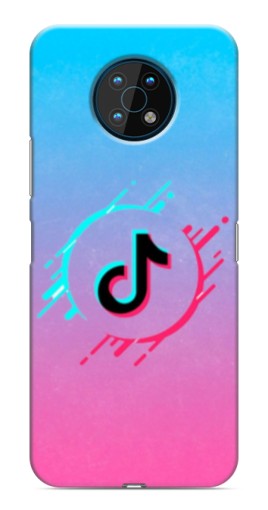 Чехол с принтом "Нота ТикТок" для Nokia G50