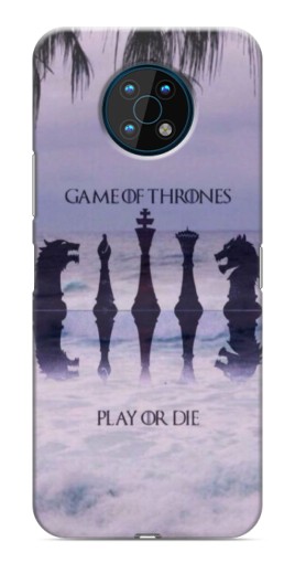 Чехол с принтом "Play or Die" для Nokia G50