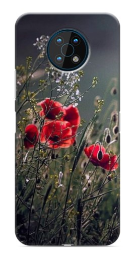 Чехол с принтом "Поле цветов" для Nokia G50