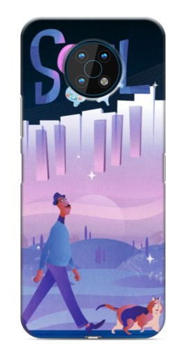 Чехол с картинкой "Постер к мультику" для Nokia G50