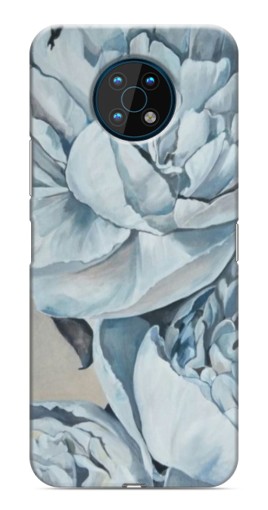 Чехол с принтом "Рисунок пионы" для Nokia G50
