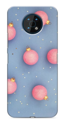 Чехол с печатью "Розовые шары" для Nokia G50
