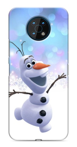 Чехол с картинкой "Снеговик Олаф" для Nokia G50