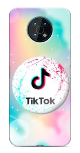 Чехол с картинкой "TikTok принт" для Nokia G50