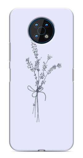 Чехол с печатью "Веточки лаванды" для Nokia G50