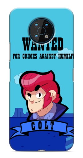 Силиконовый чехол с изображением "WANTED COLT" для Nokia G50