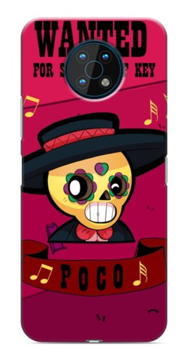 Чехол с печатью "WANTED POCO" для Nokia G50