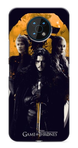 Чехол с печатью "Winter Coming" для Nokia G50