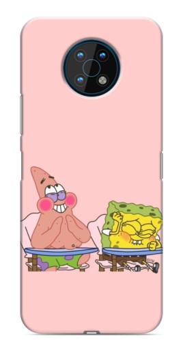 Чехол с печатью "За партой" для Nokia G50
