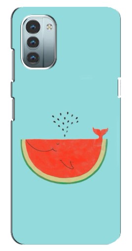 Силиконовый чехол с изображением "Арбуз кит" для Nokia G21