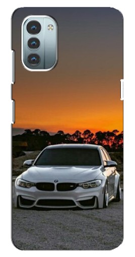 Чехол с печатью "BMW белая" для Nokia G21