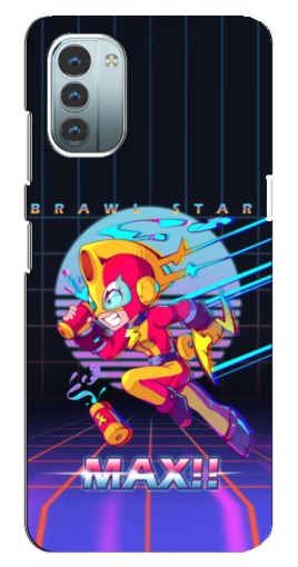 Чехол с печатью "Brawl MAX" для Nokia G21