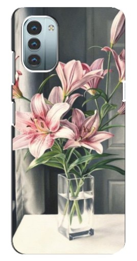 Чехол с печатью "Букет лилии" для Nokia G21