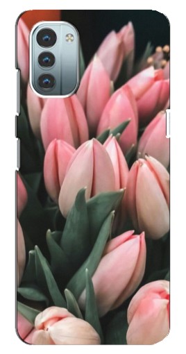 Чехол с печатью "Букет тюльпанов" для Nokia G21
