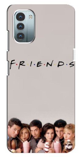 Чехол с печатью "Друзья первый сезон" для Nokia G21
