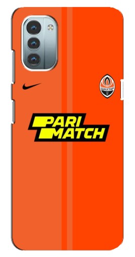 Силиконовый чехол с изображением "Форма ФК Шахтер" для Nokia G21